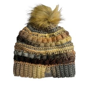 Of Mars crochet faux fur beanie